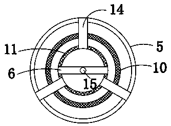 Construction waste sieving device