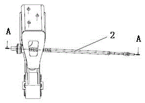 A suspension bracket of an automobile engine, an automobile engine and an automobile