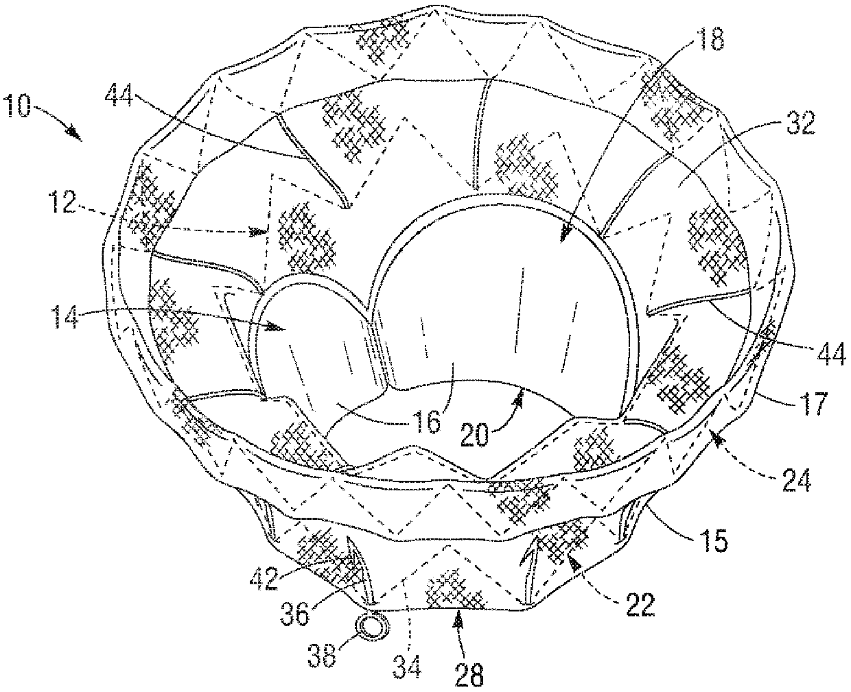 Percutaneous mitral valve replacement device