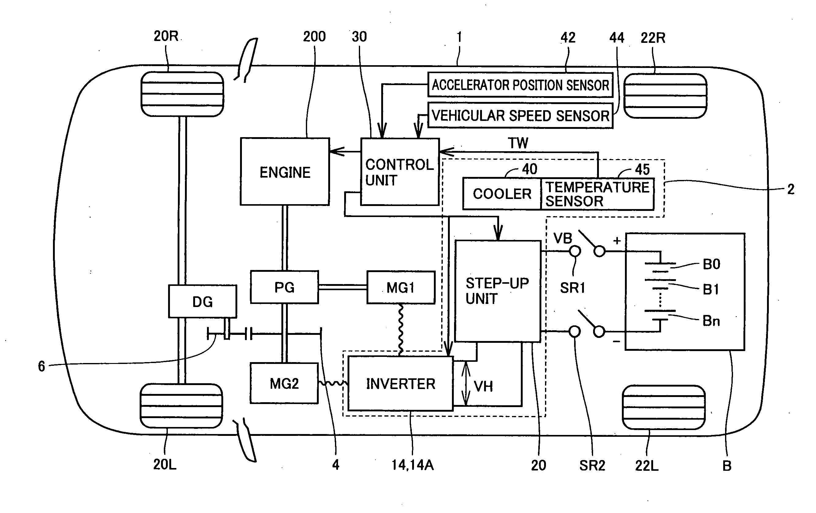 Control apparatus for load device, and vehicle