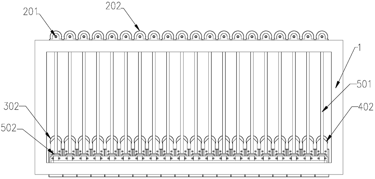 Gravity tensioning device