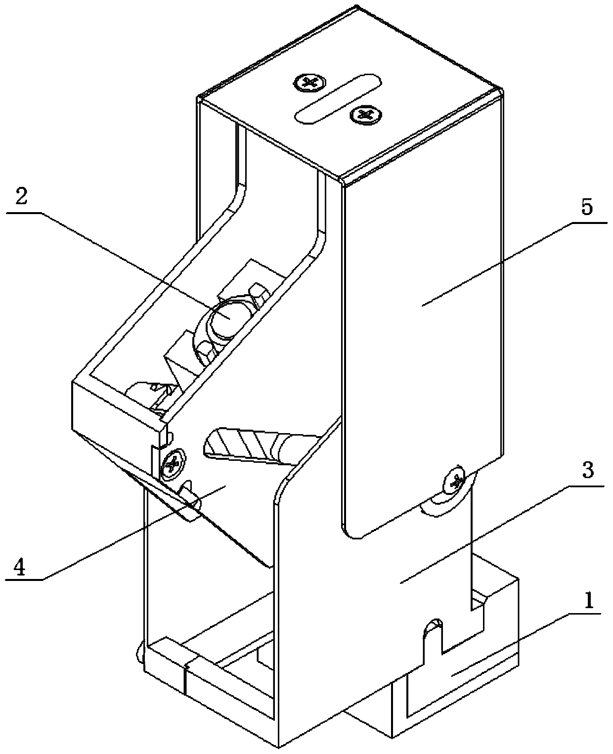 Self-adaptive high-precision anti-loosening marking device and method