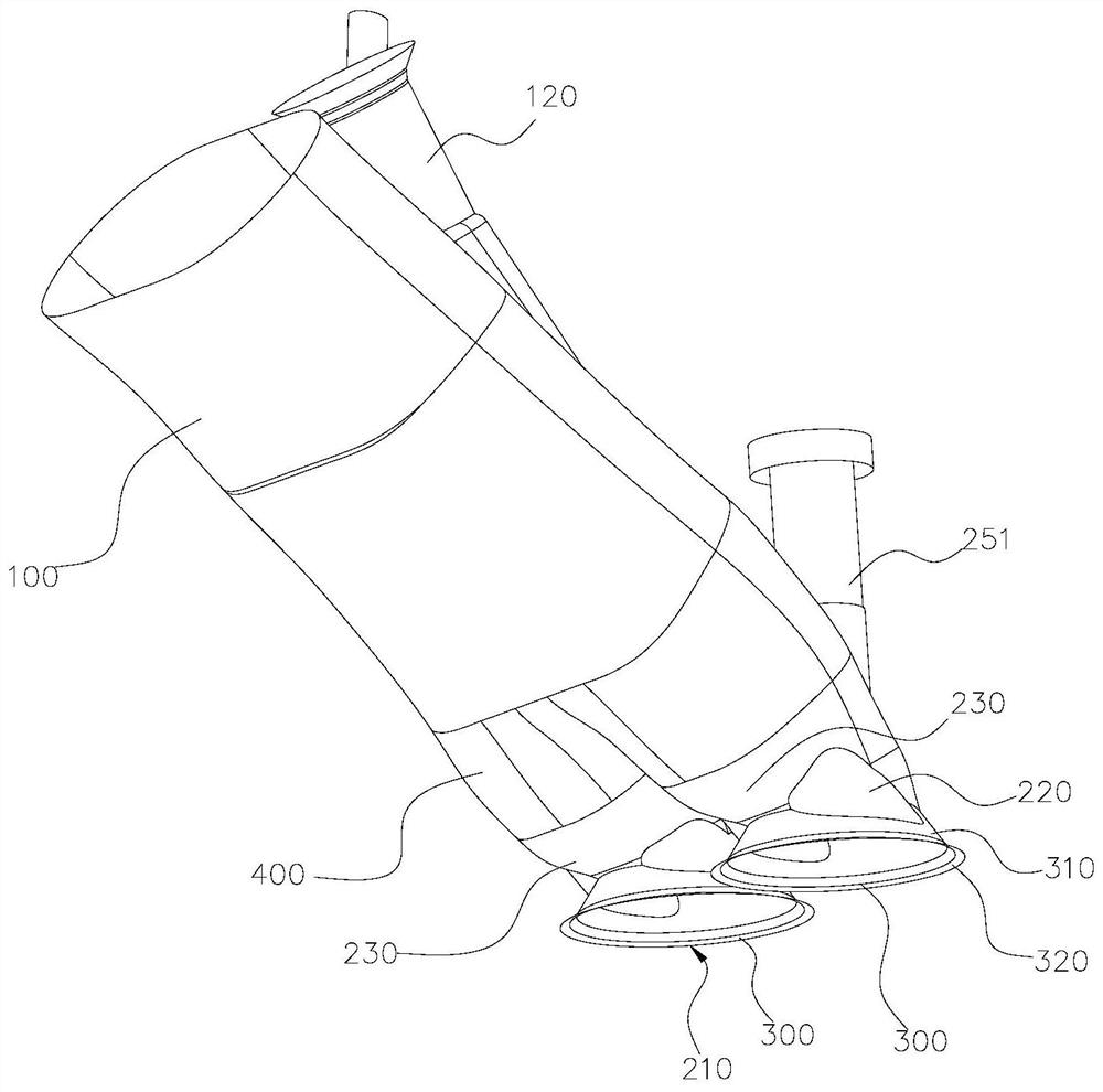 Gasoline engine intake