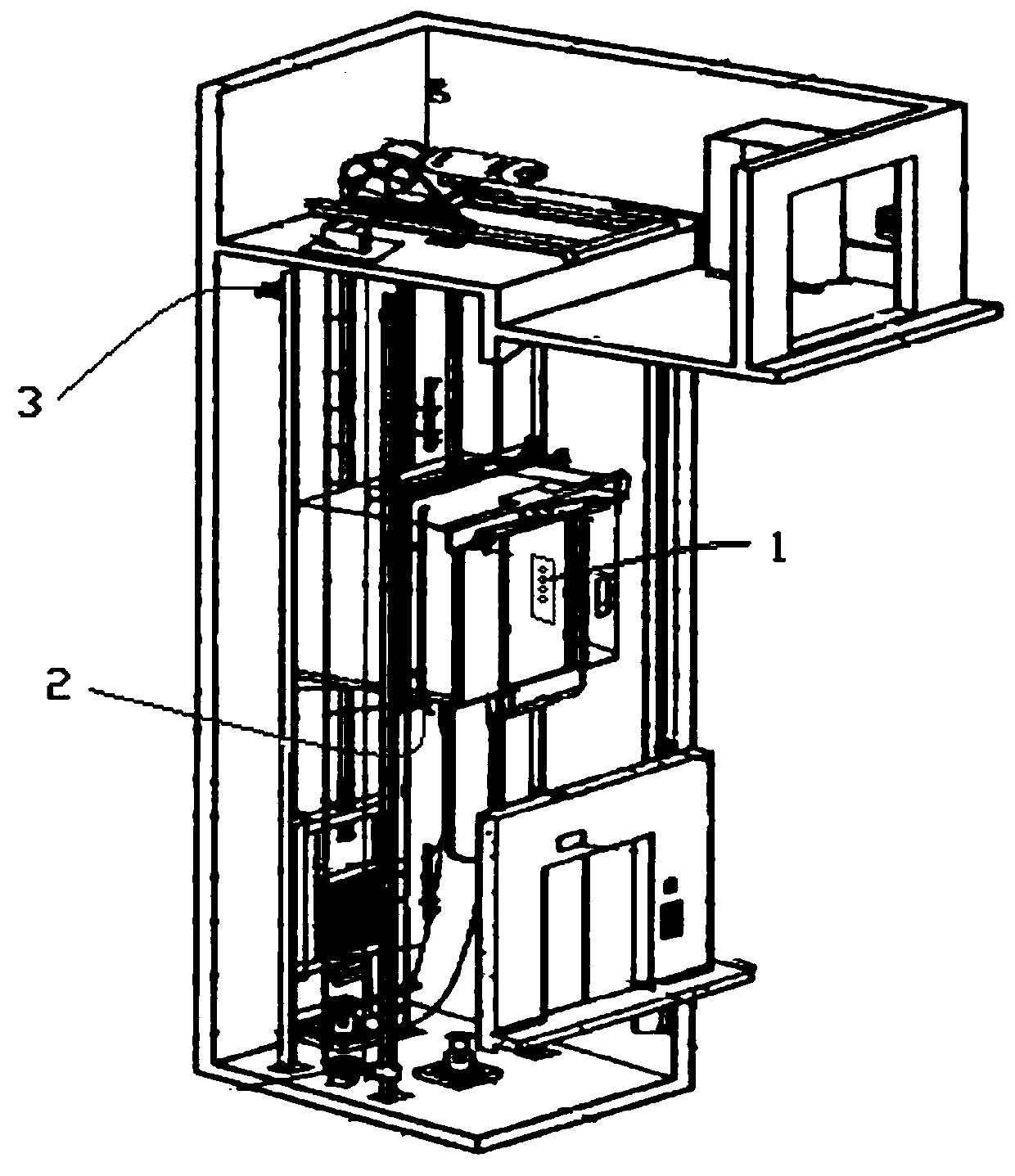 Safe elevator car