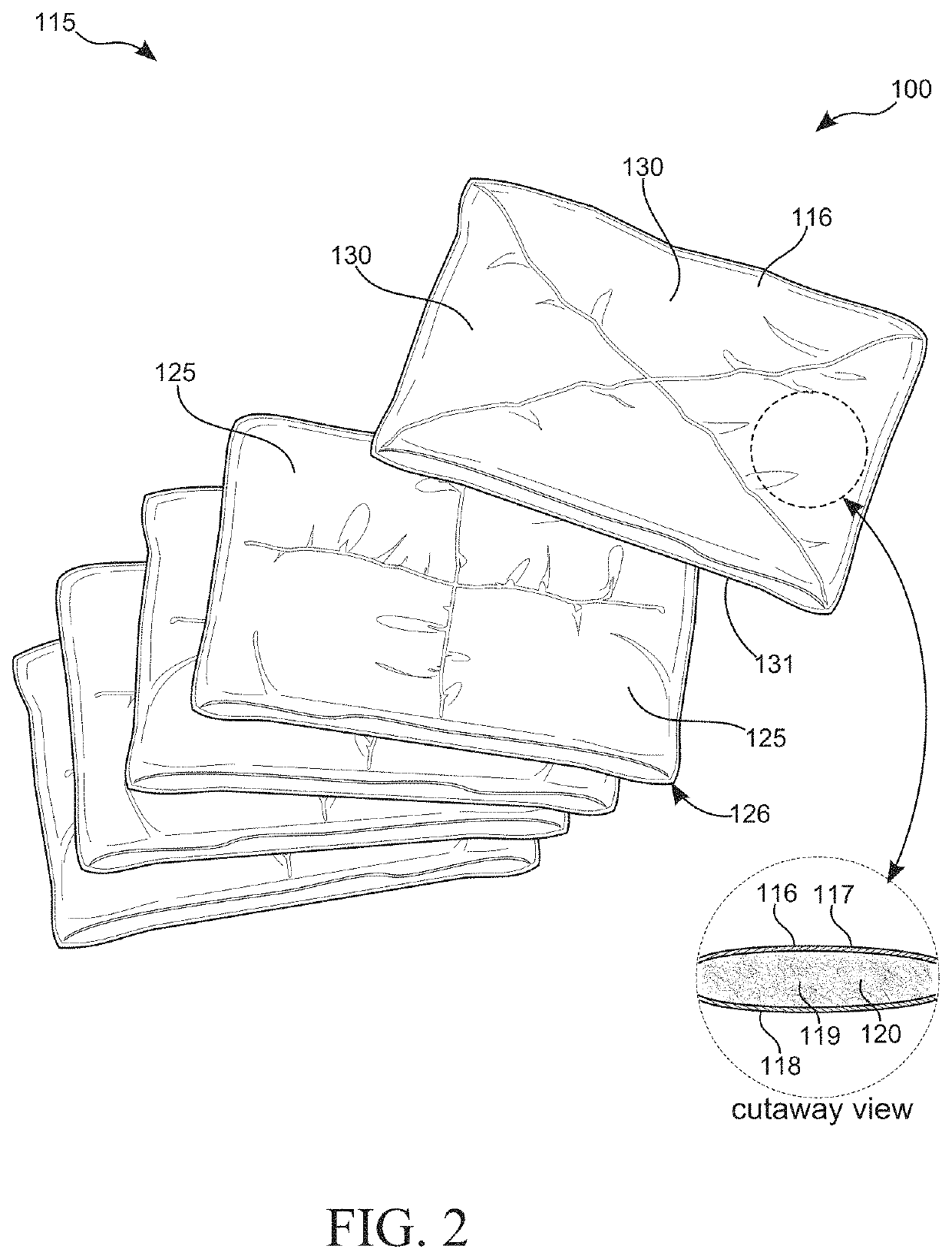 Height adjustable pillow