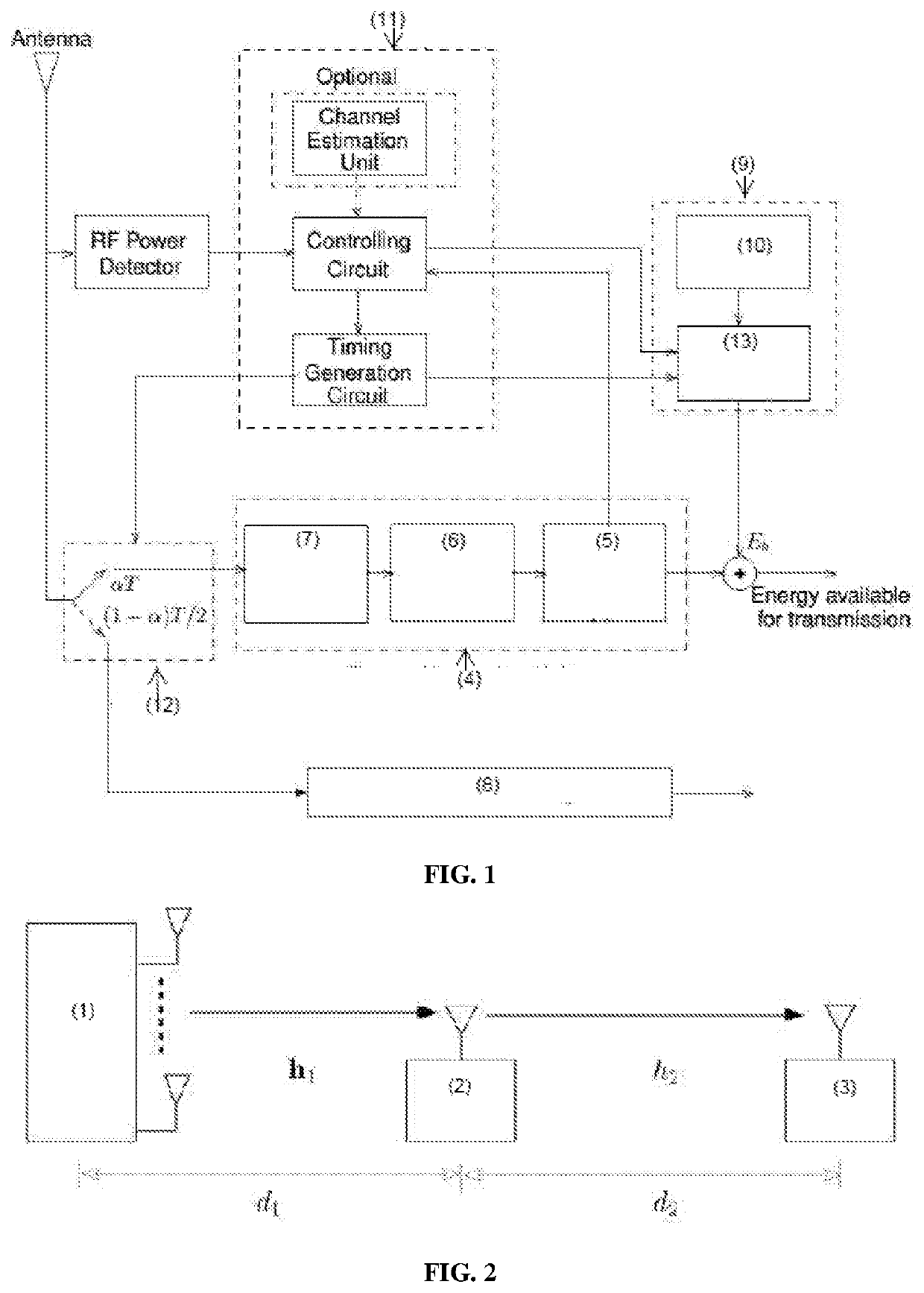 Wireless system for improving performance and prolonging battery lifetime of node by energy harvesting