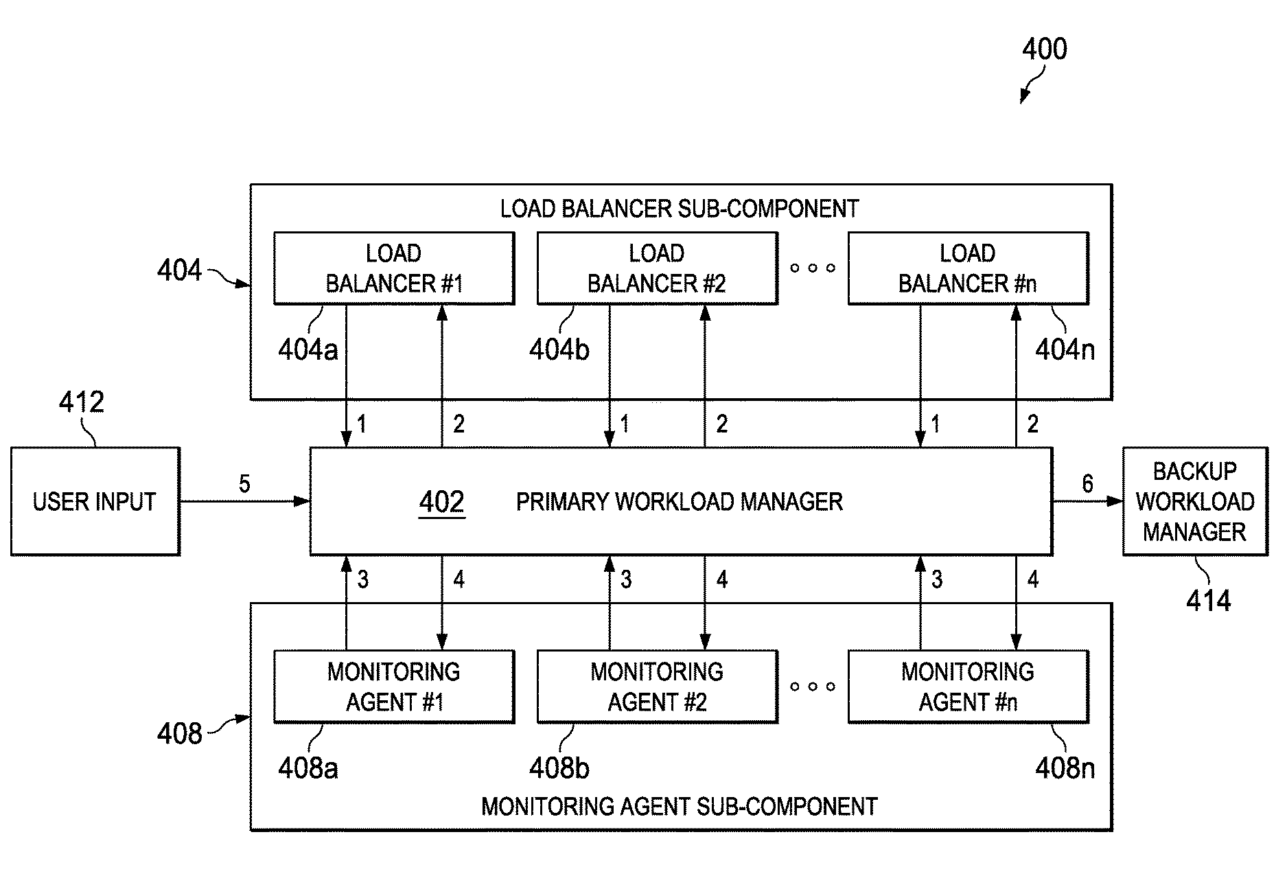 Maintaining state information in a multi-component, event-driven state machine