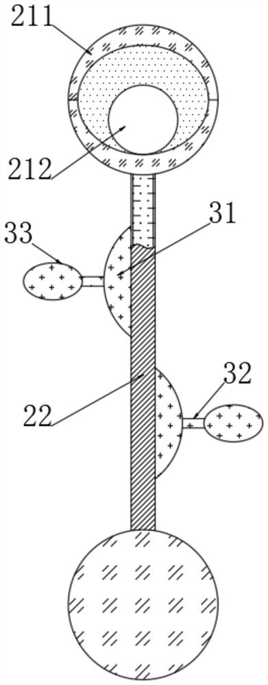 Radial diffusion double-layer sound insulation ABS plate