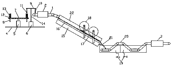 Full-automatic silicon wafer cleaning device