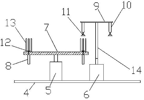 Full-automatic silicon wafer cleaning device