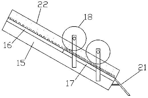 Full-automatic silicon wafer cleaning device