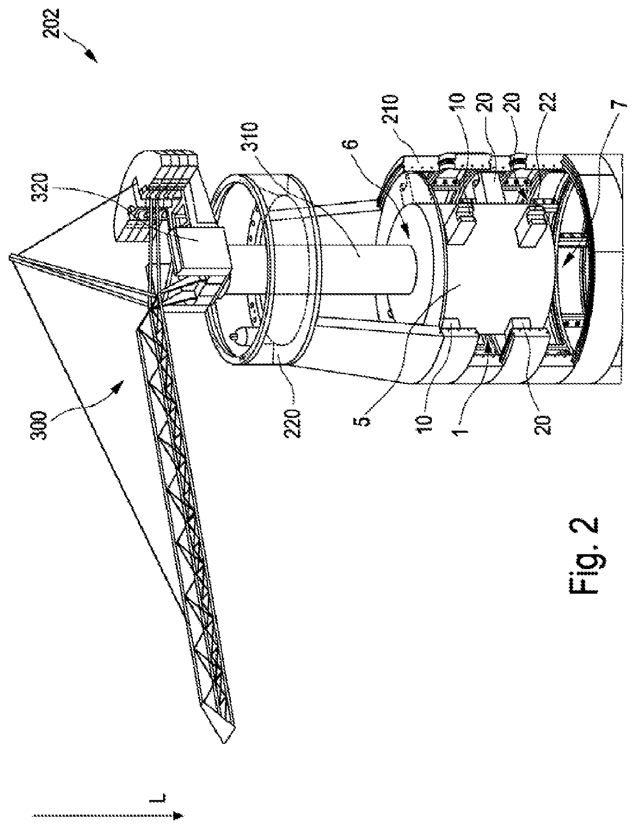 Climbing device for carrying out a movement relative to a tower and method for producing a tower