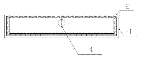 Solar air heat collector device for new type penetration wavy structure