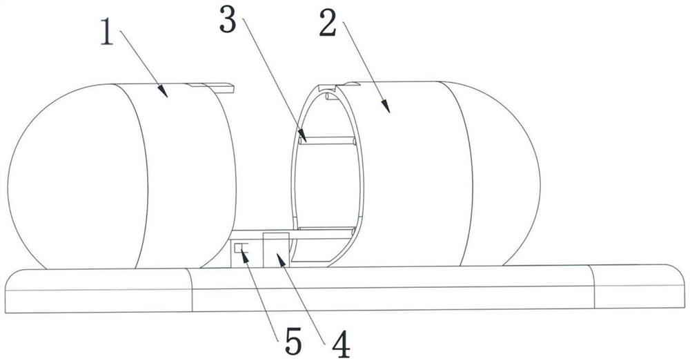 Cabin type human body function repairing device