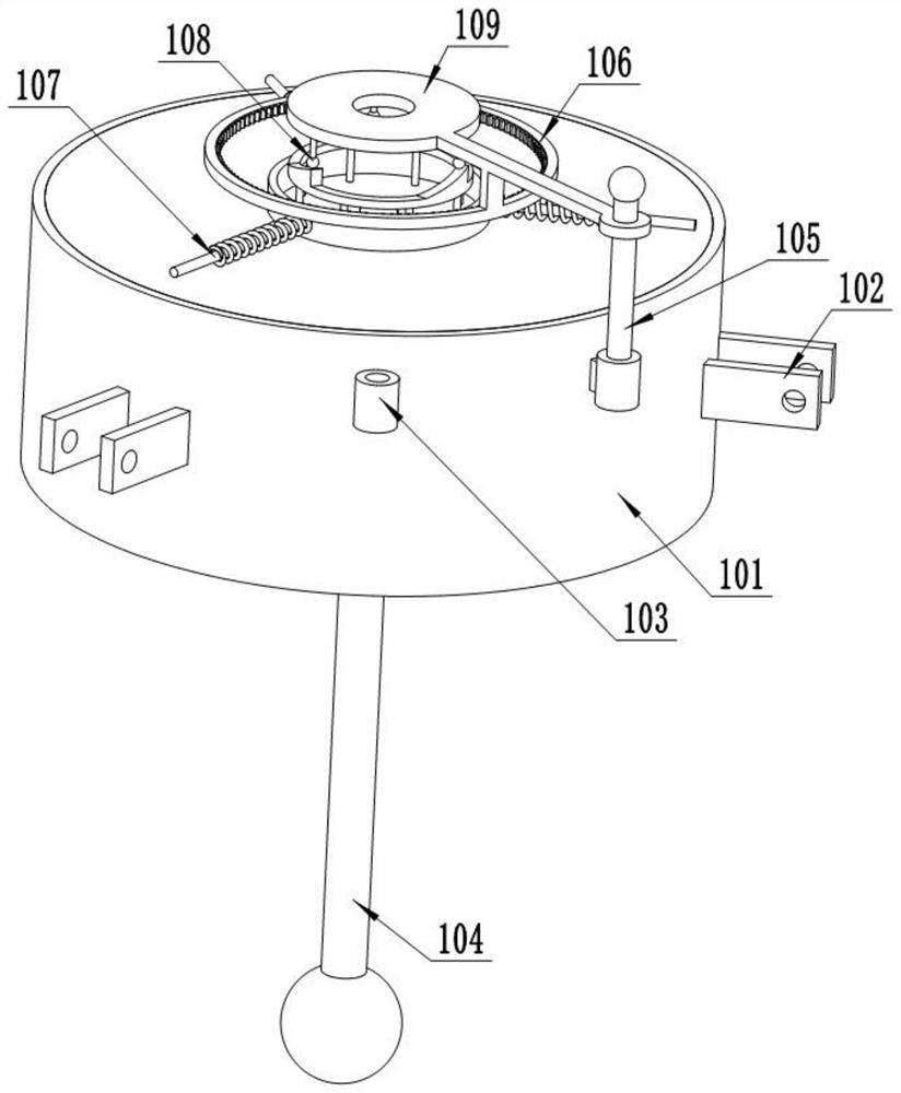 Adjustable engineering surveying and mapping device and use method thereof