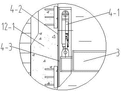 Vertical shaft tunnel boring machine by shaft sinking method and construction method of tunnel boring machine