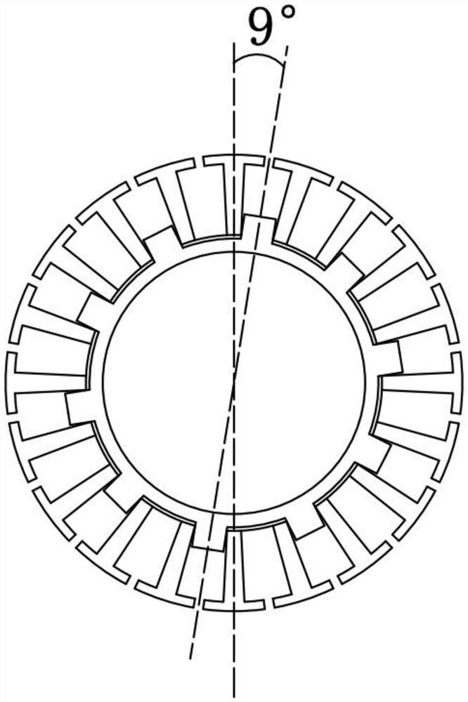 Motor rotor winding method