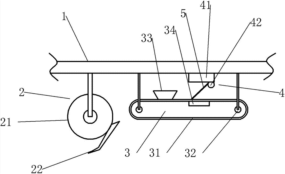 Prunus salicina L tree preplanting fertilization device