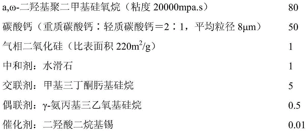 Low-volatility single-component de-ketoxime type silicone rubber for lamps and preparation method of silicone rubber