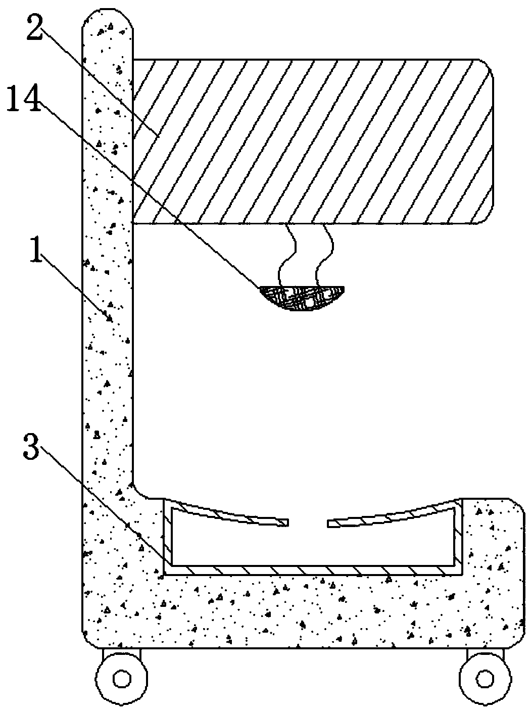 Wound washing device for neurosurgical care