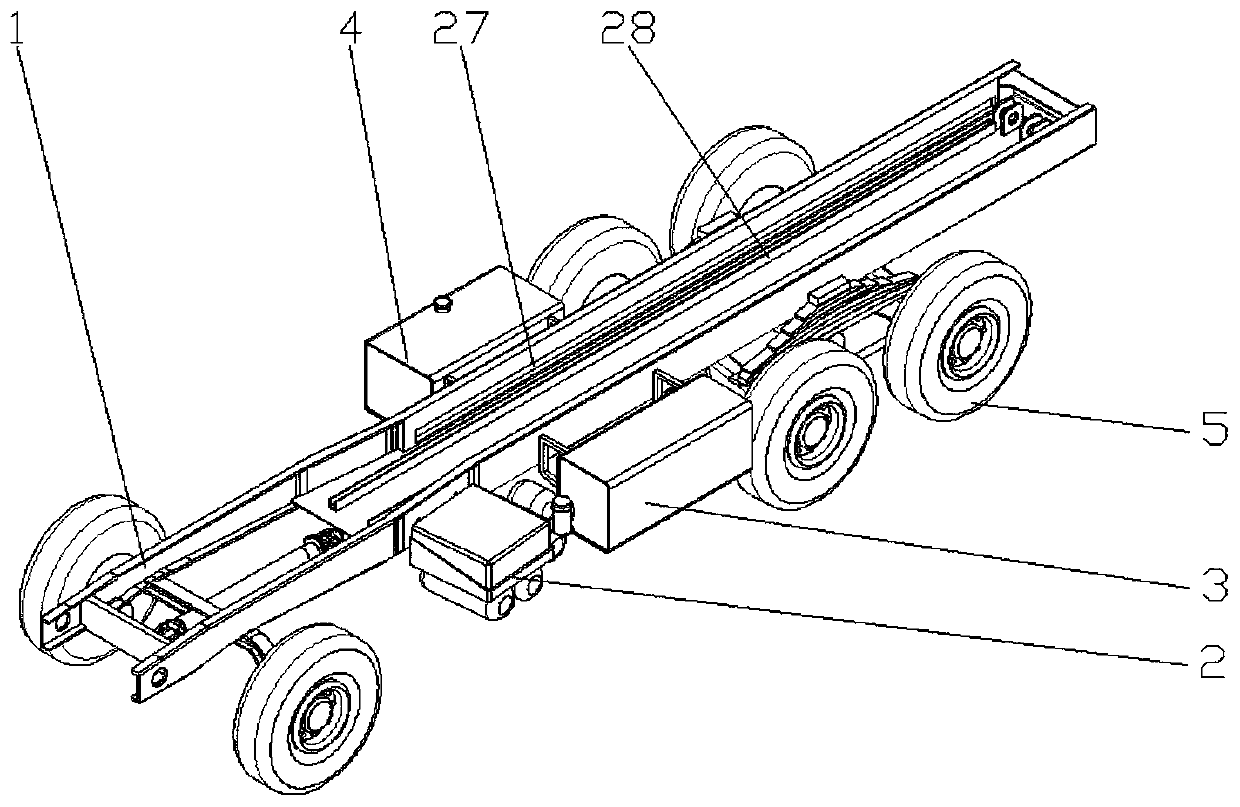 A kind of multi-functional transport loading and unloading vehicle