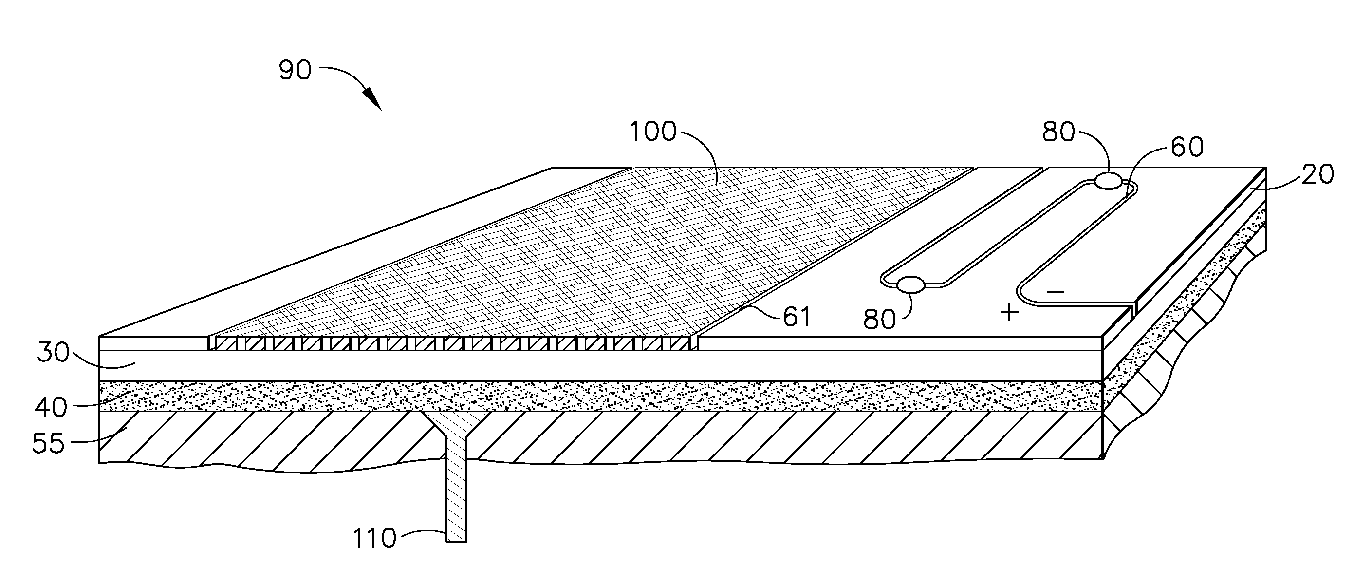 Large area circuitry using appliqués