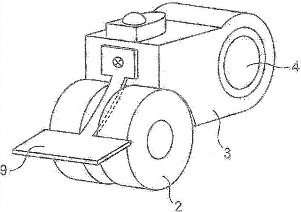 Paper thickness detecting device