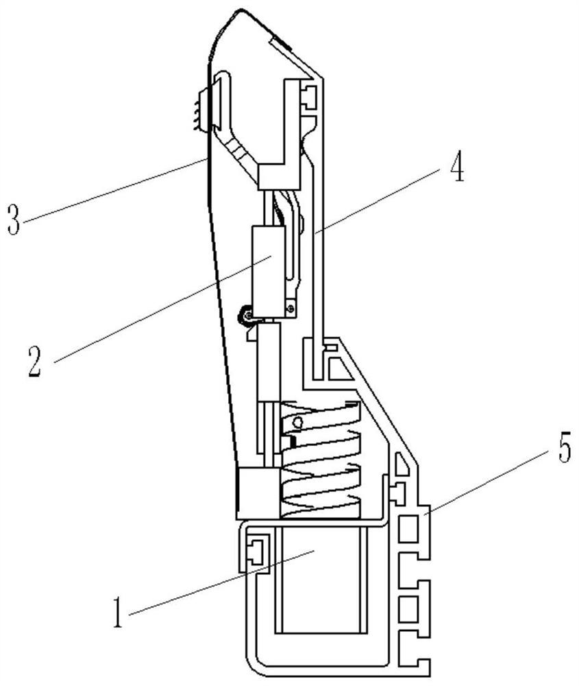 Motor-driven braided fabric pulling device and pulling method thereof