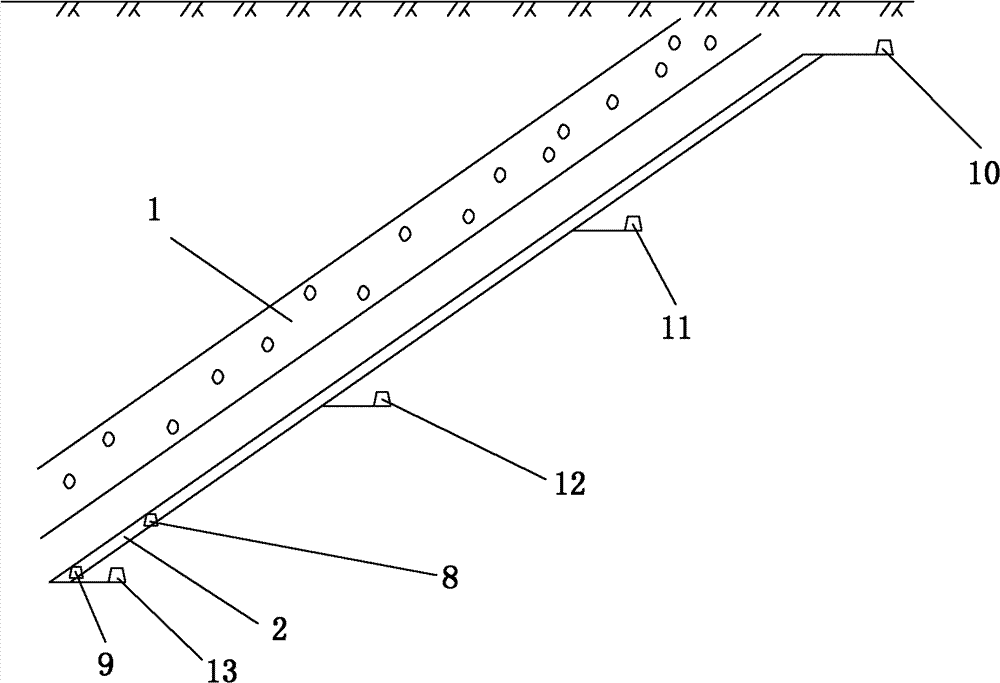 Exploring method of water liberation working surface of water-enriched mine area