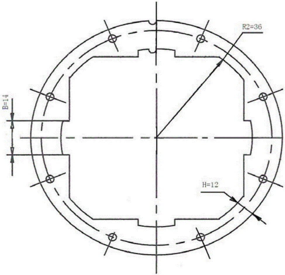 Alternating current capacitor motor with starting operating characteristic of direct current motor