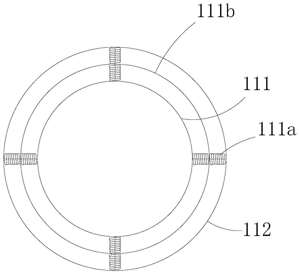 Middle-deep layer geothermal magnetic suspension centrifugal heat pump device