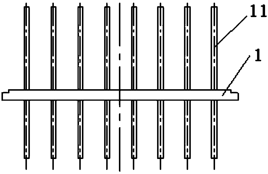 A thick film substrate miniaturized metal tube shell encapsulation structure