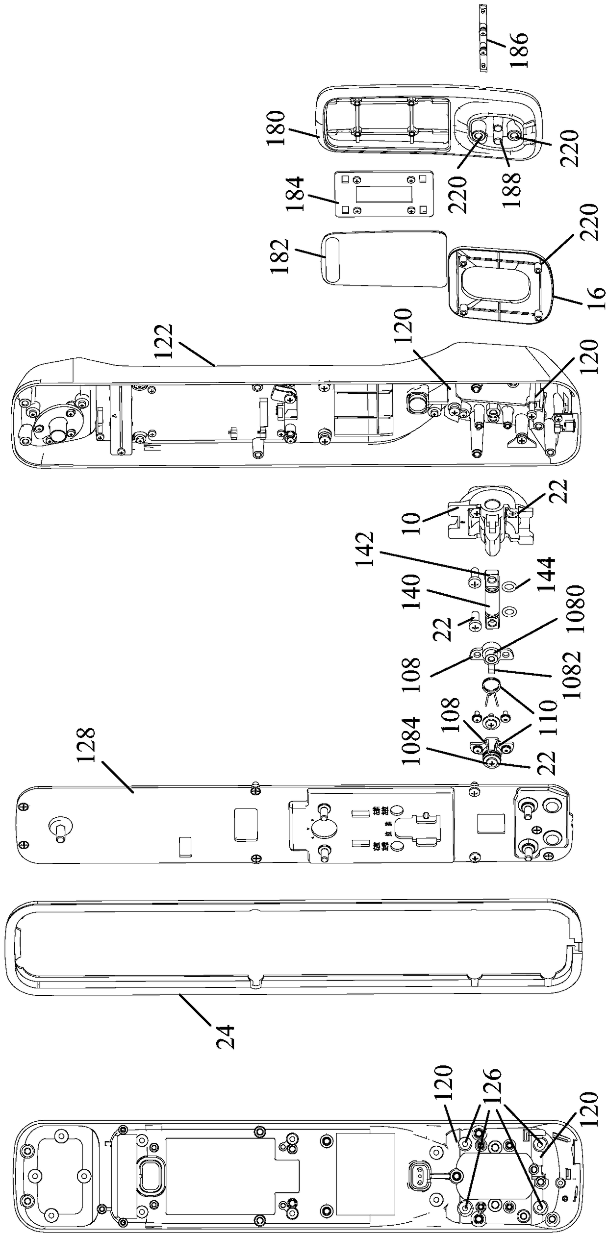 Door lock structure