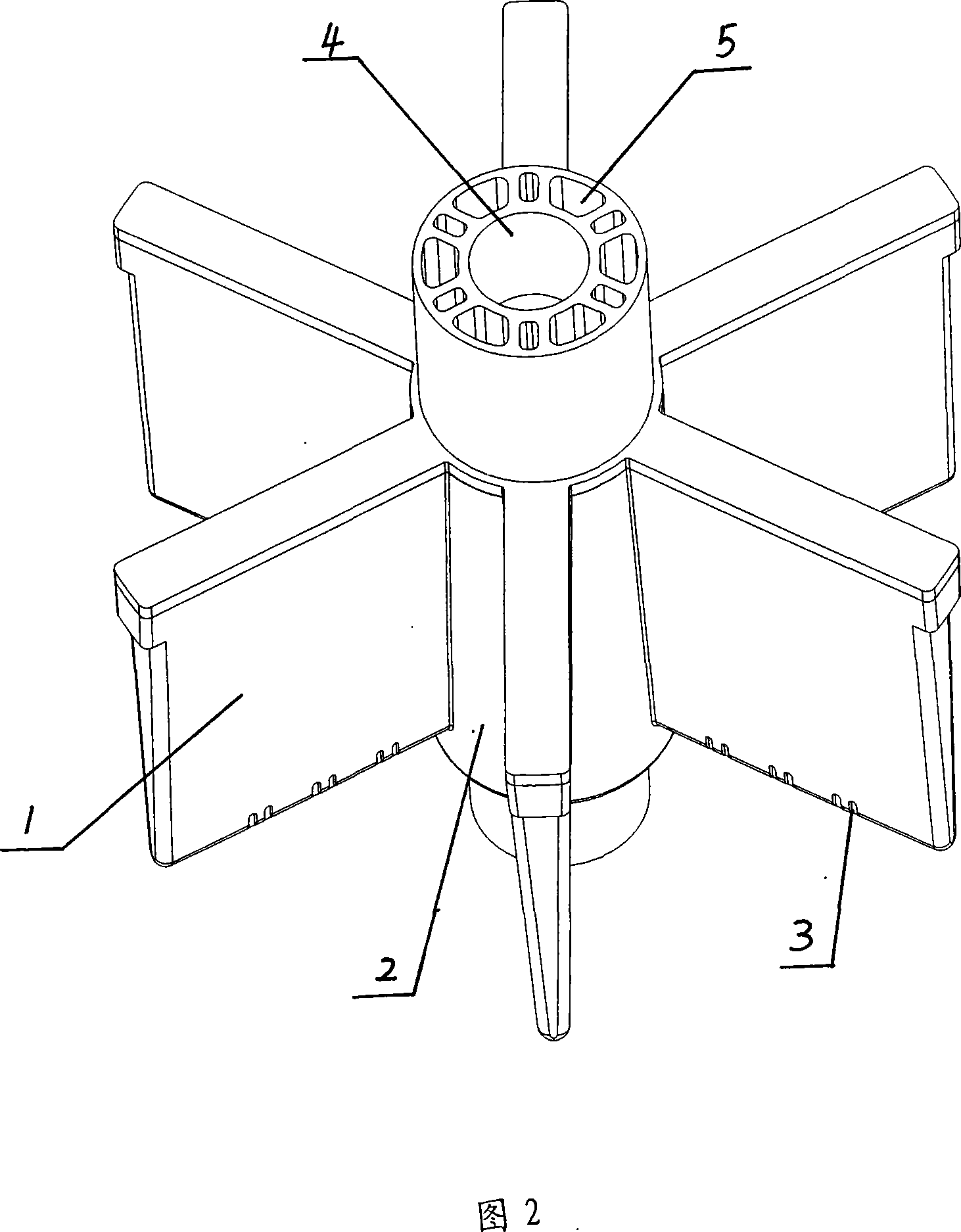 Aerating unit for film component