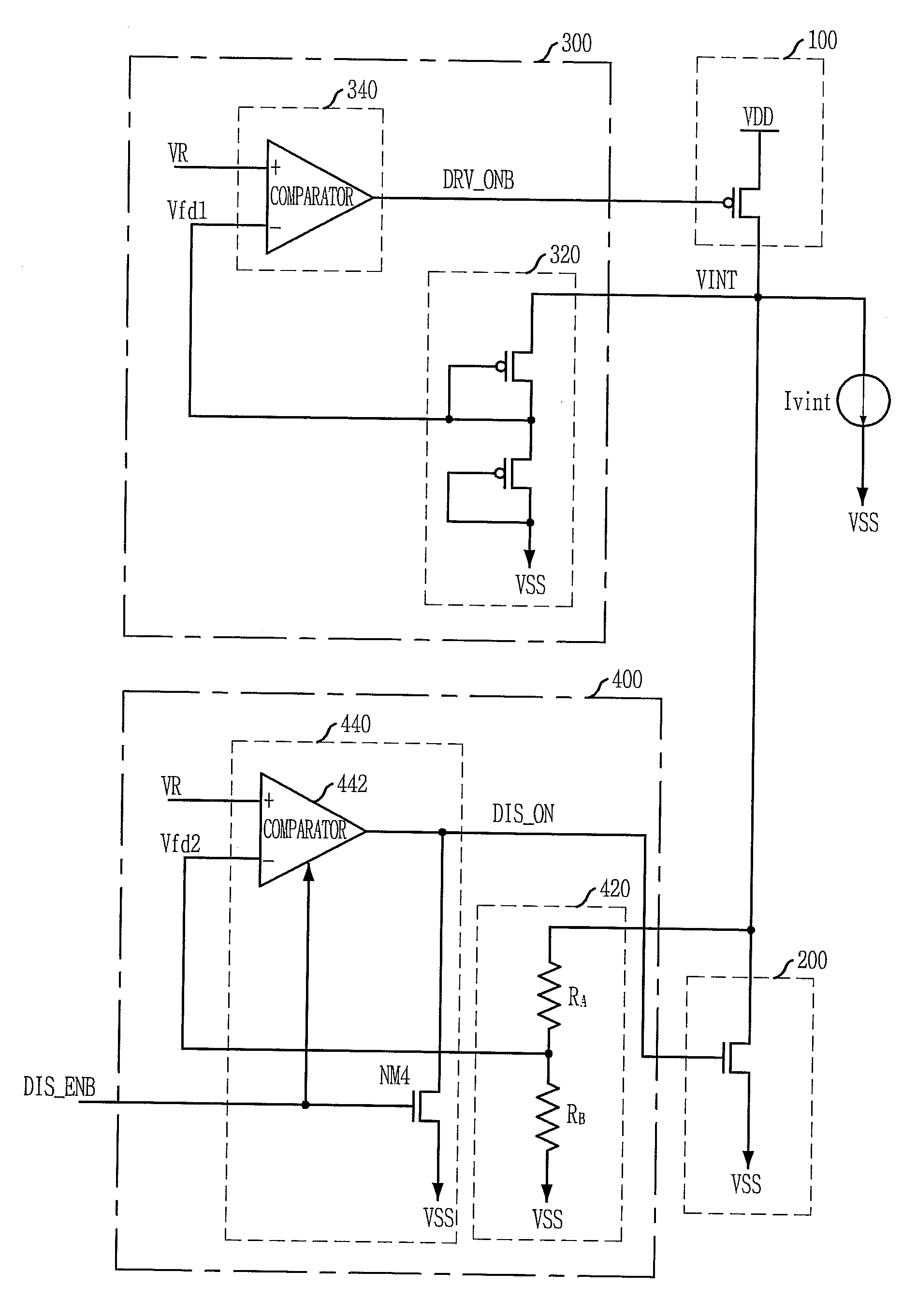 Internal voltage generator