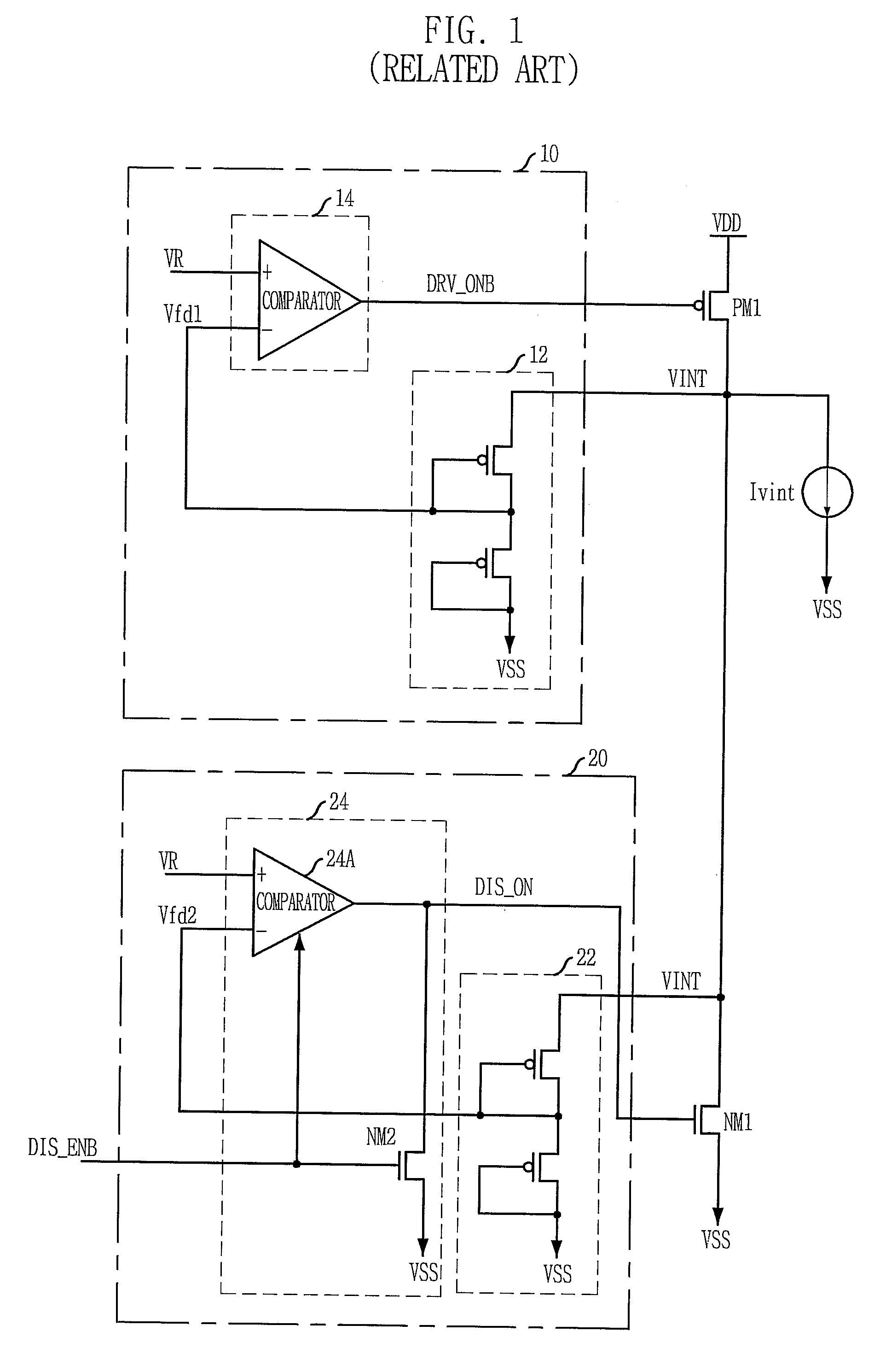 Internal voltage generator