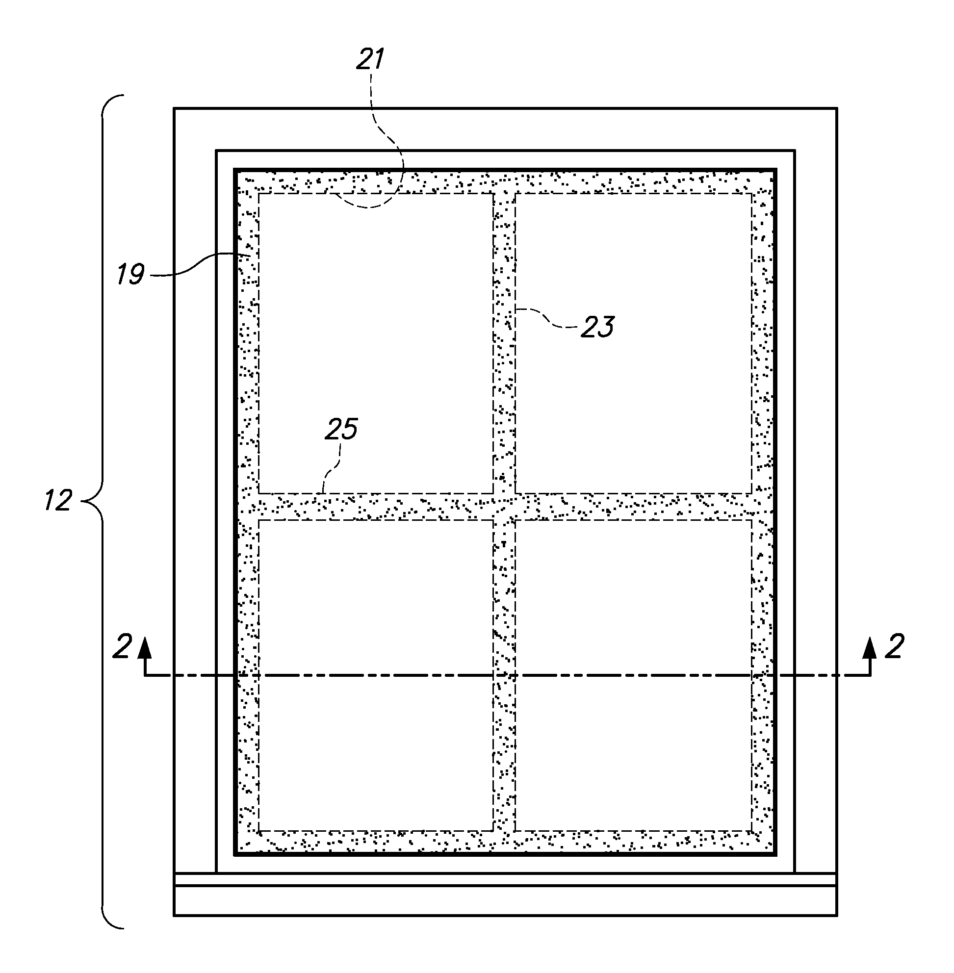 Spectral Selective Solar Control Film Containing an Air Layer for Windows