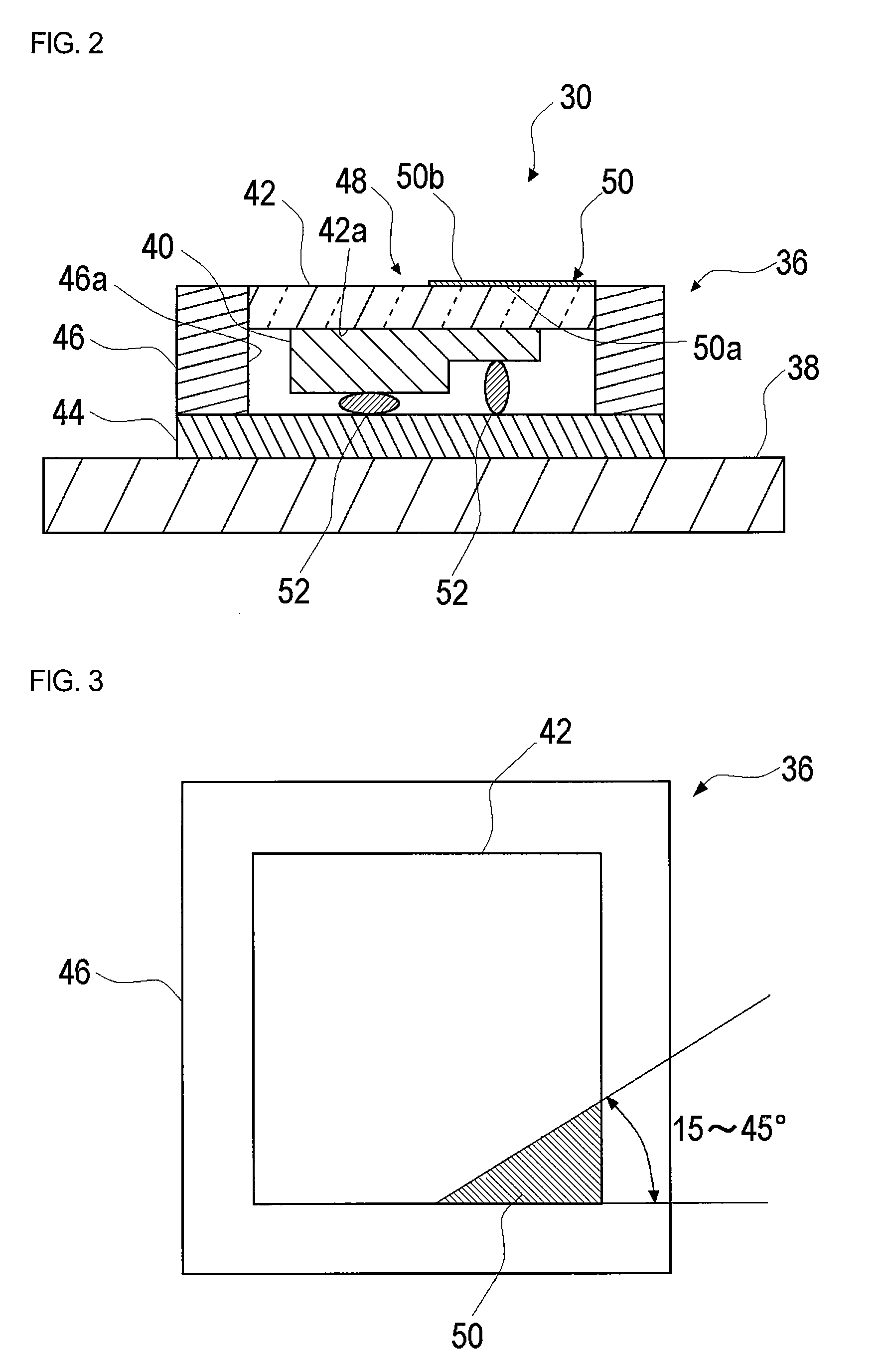 Light emitting module and automotive headlamp