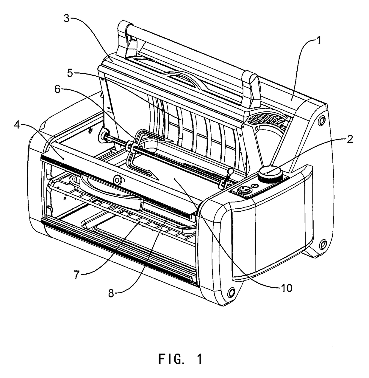 Multifunction electric oven