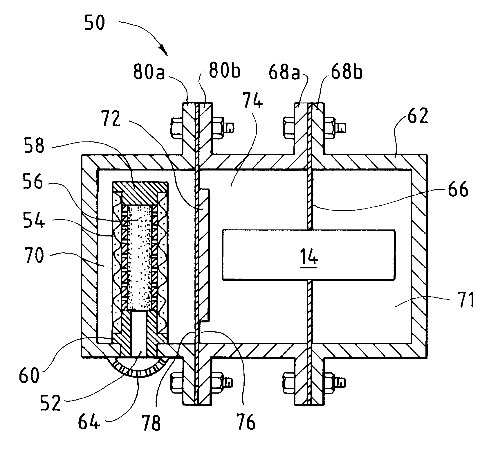 Enclosure for electrical components installed in locations where a flammable gas or vapor is expected to be present