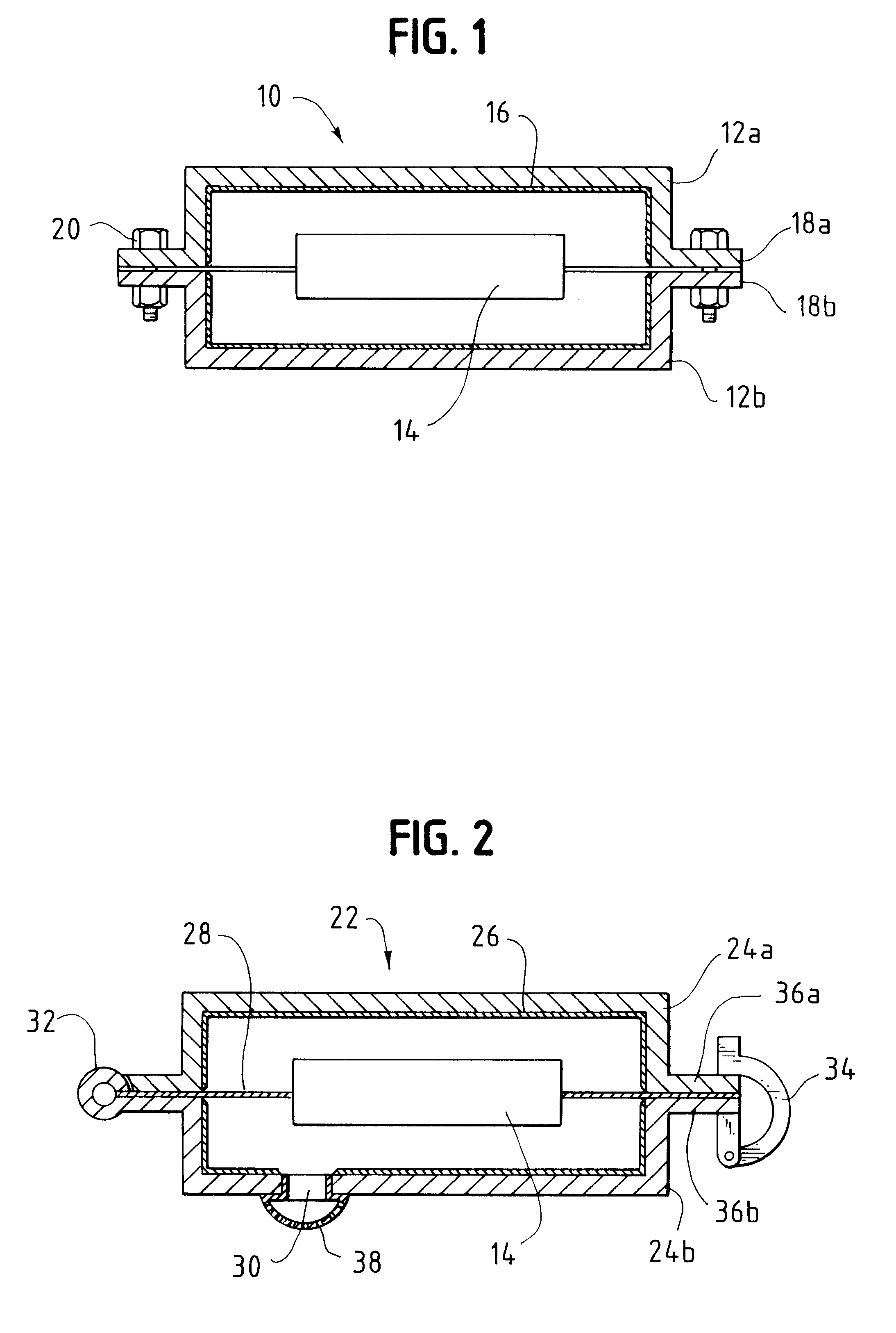 Enclosure for electrical components installed in locations where a flammable gas or vapor is expected to be present