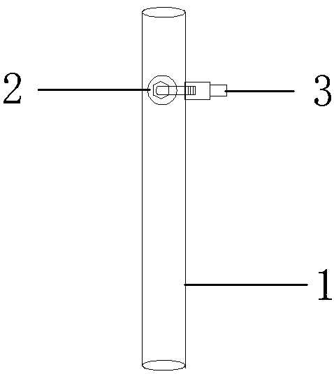 A concrete post-cast belt air mold