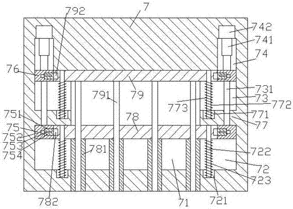 Beverage machine with eight valves