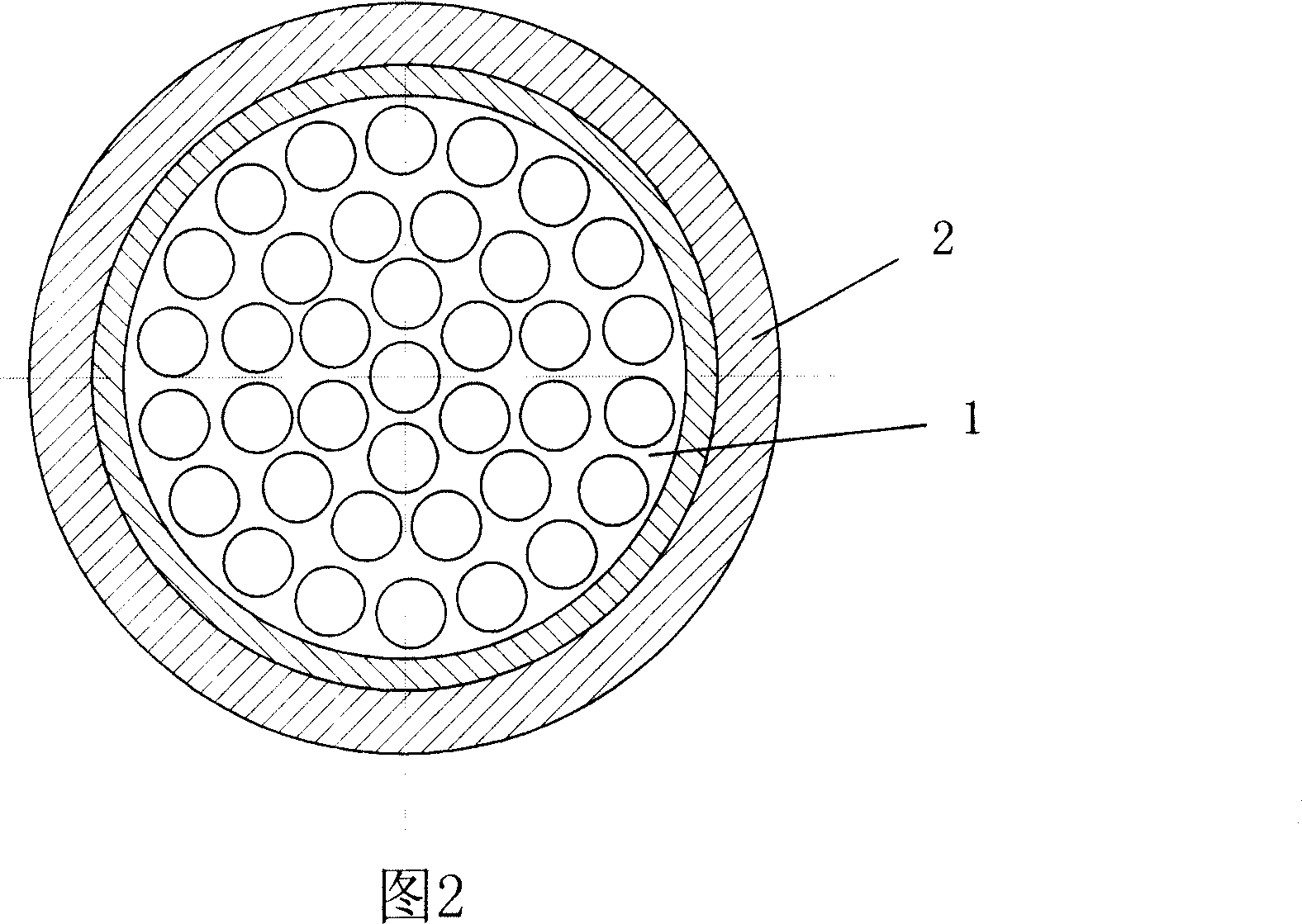 Method for preparing high temperature super conductive conductor