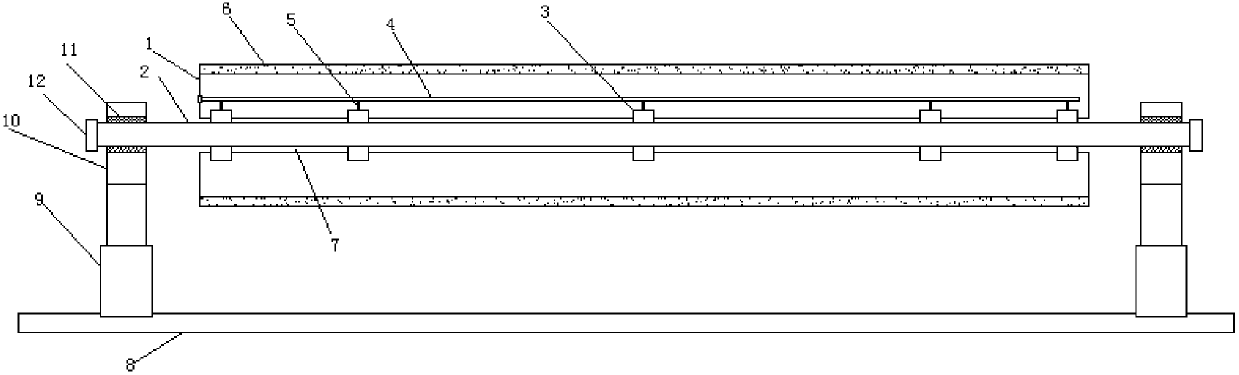 Conveying roll mechanism for automatic conveying line