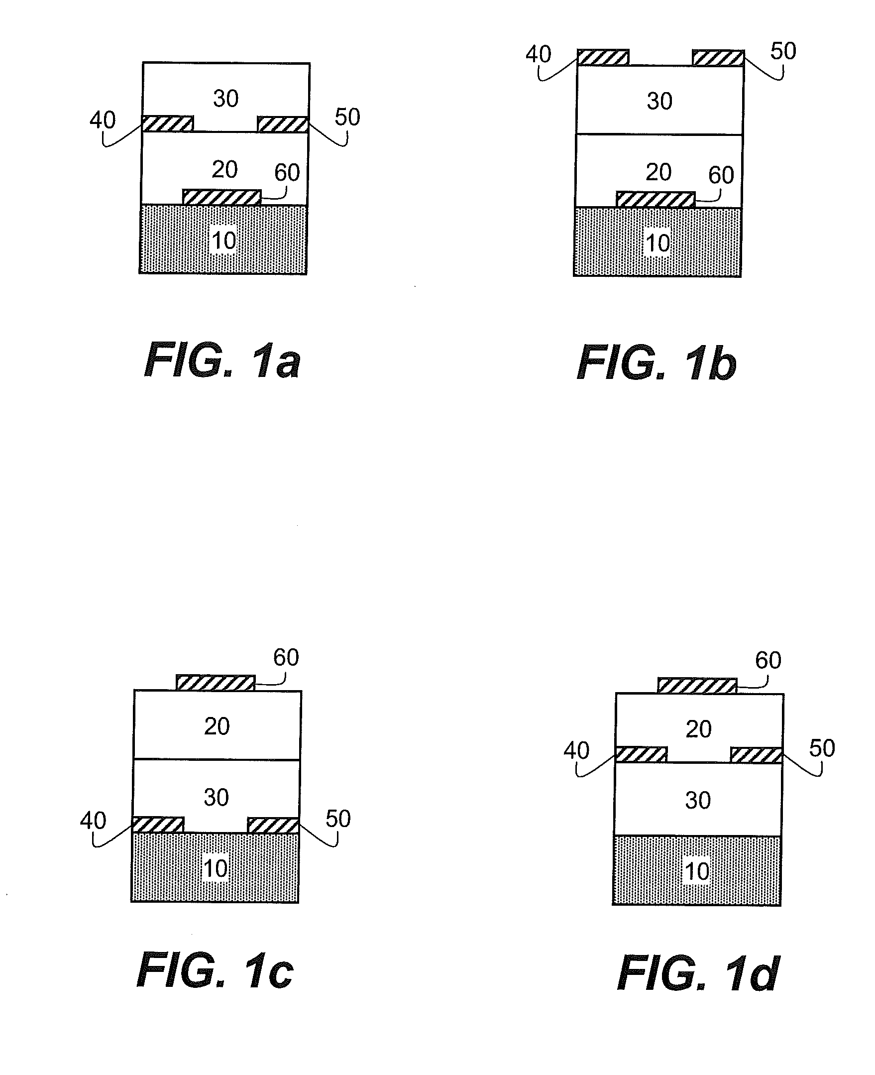 Devices containing organic polymeric multi-metallic composites