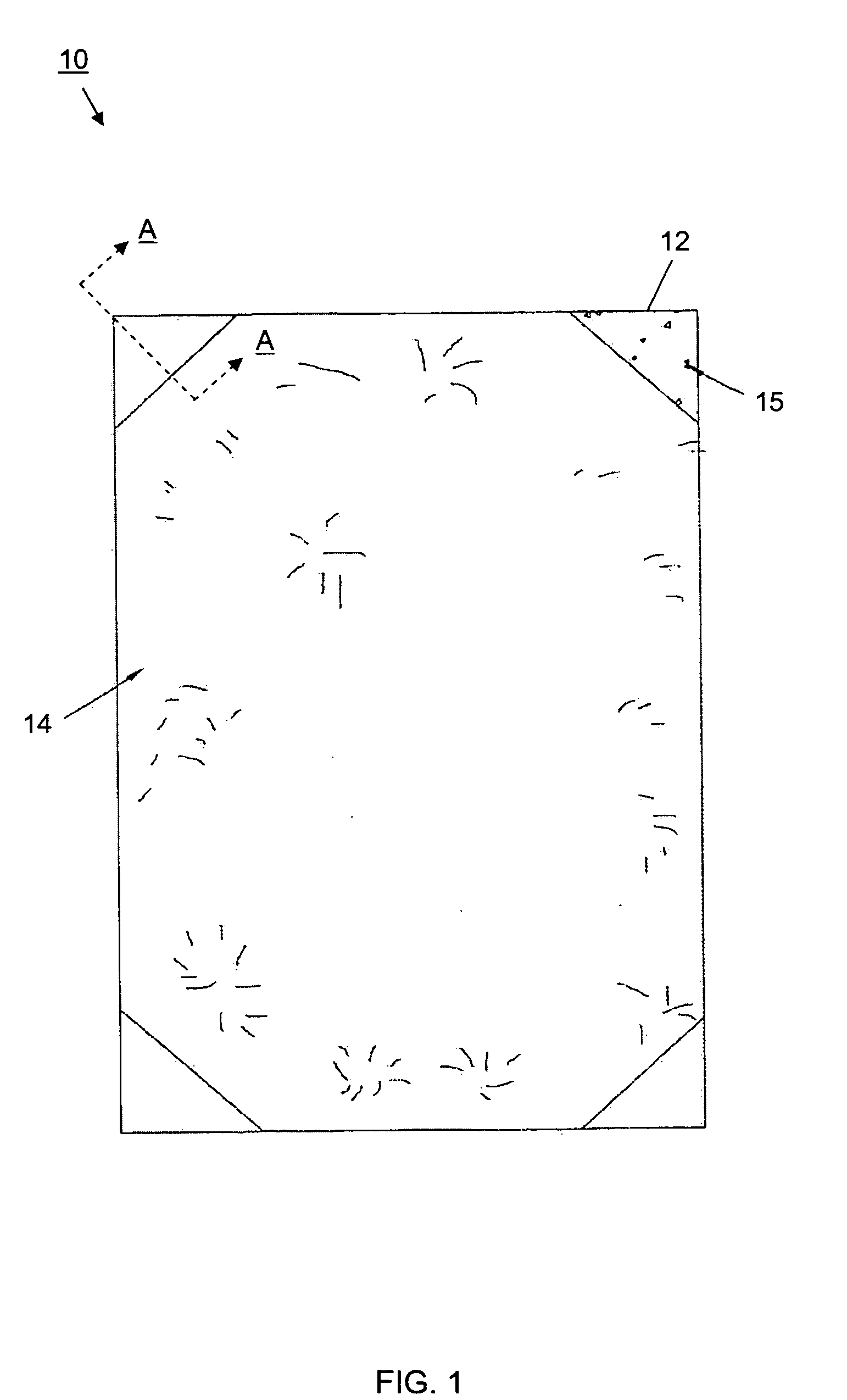 Weighted-edge overlay article