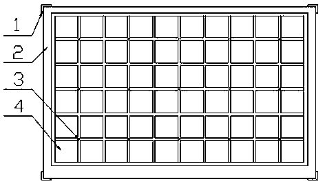 Double glass solar photoelectric curtain wall