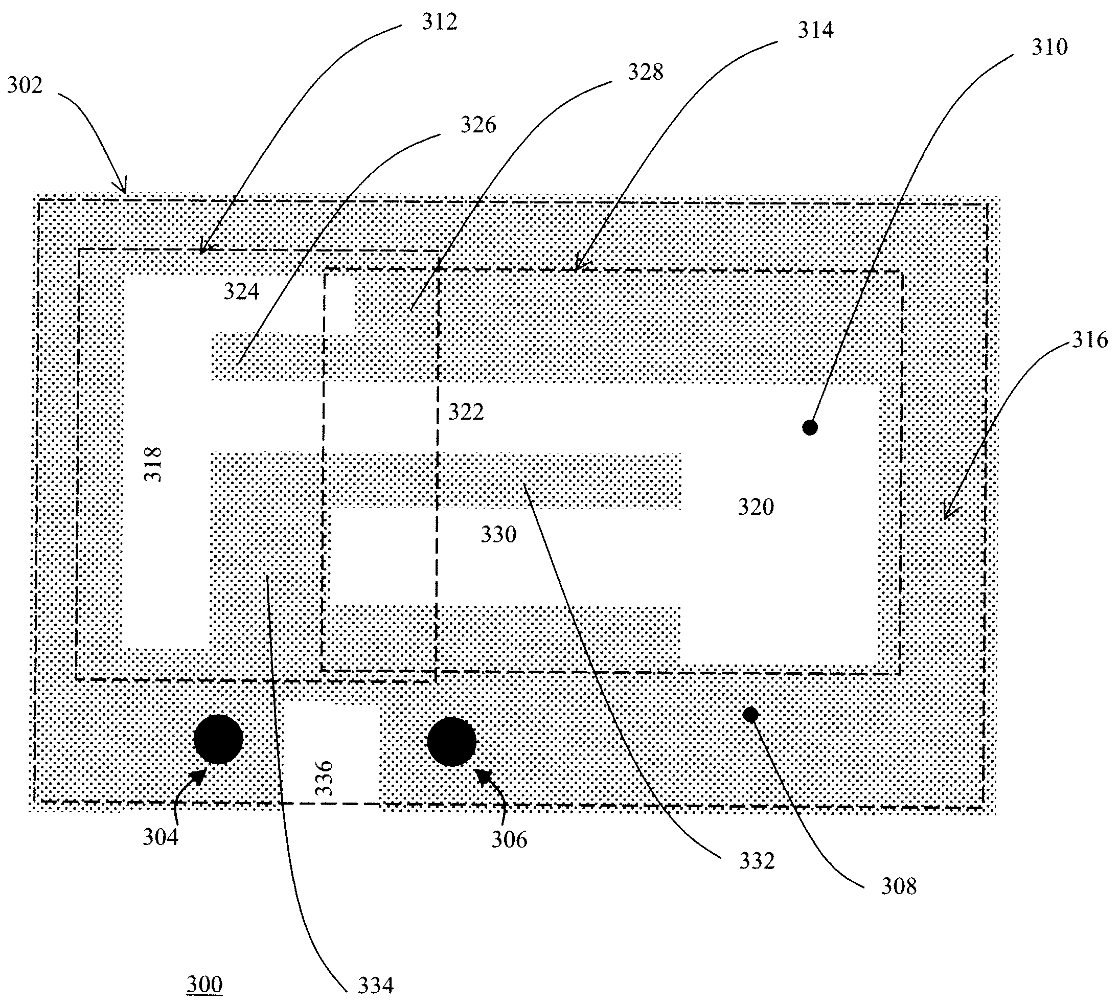 Dual-band f-slot patch antenna