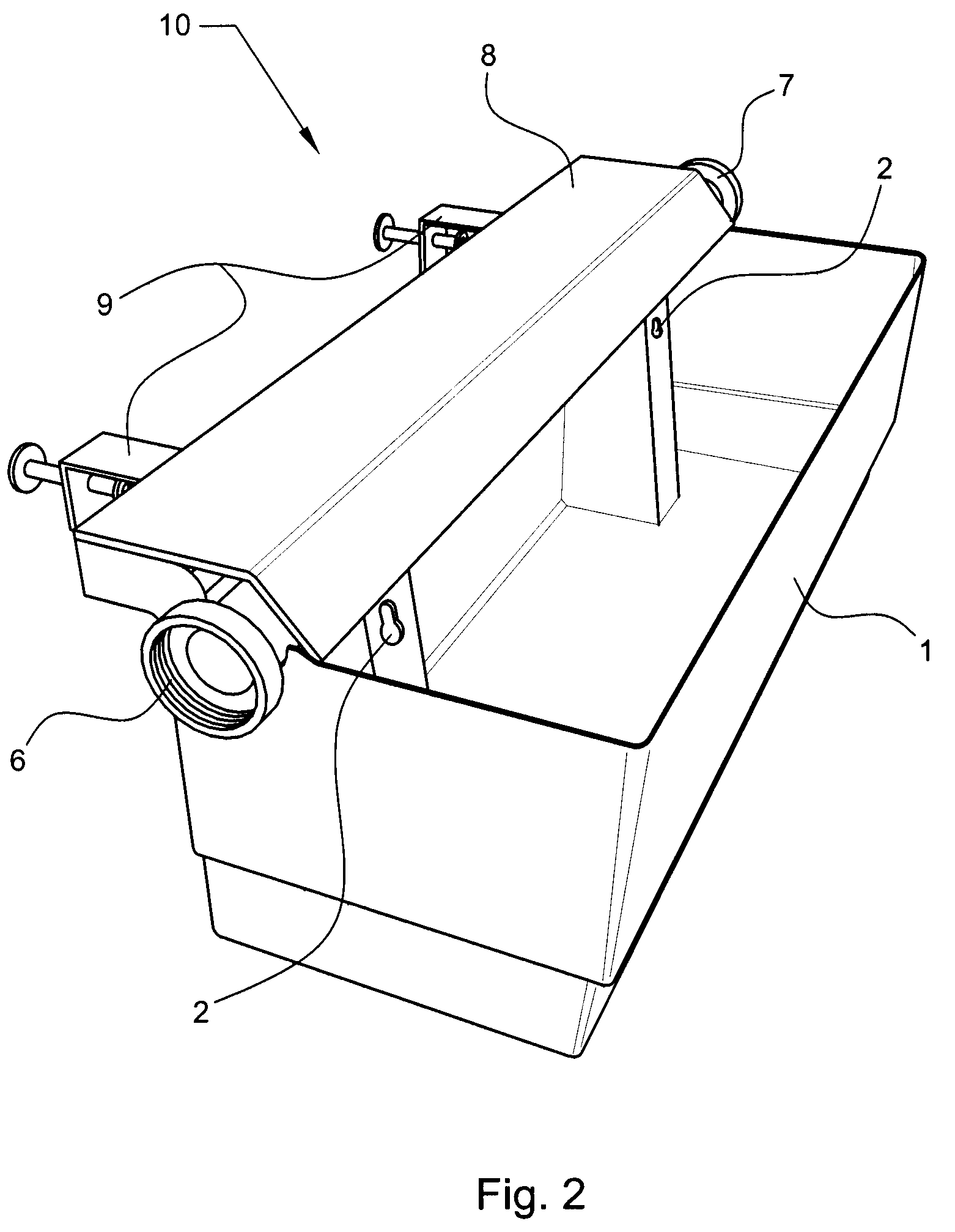 Self watering planter